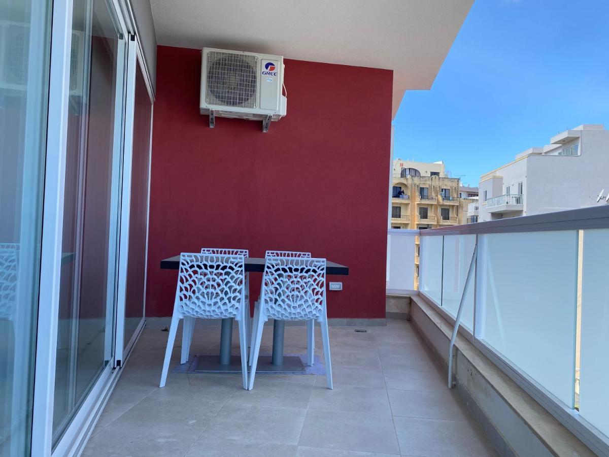 Bugibba Sunrise View Modern Apartment St. Paul's Bay Exterior foto