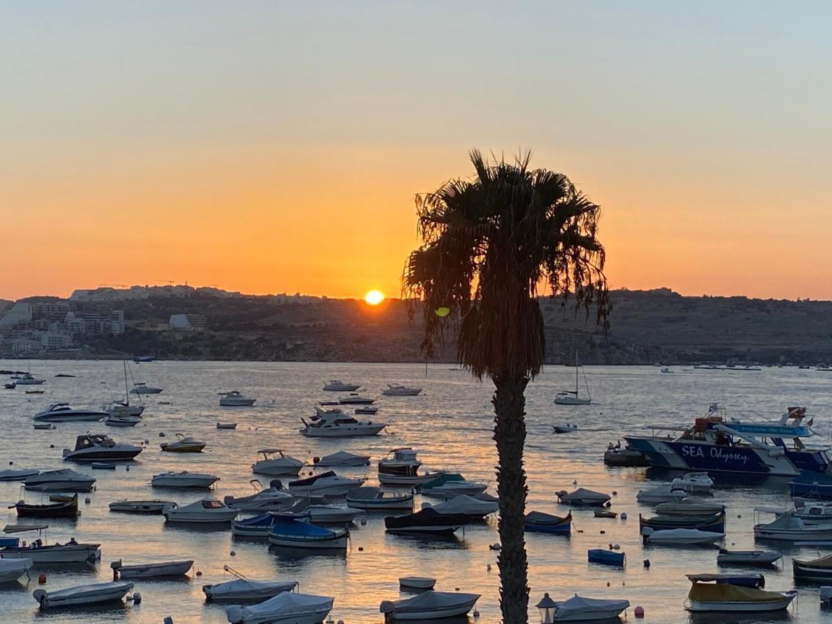 Bugibba Sunrise View Modern Apartment St. Paul's Bay Exterior foto